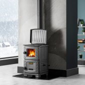 Erendemir EM803D Çift Kapaklı Turbo Döküm Soba - 1