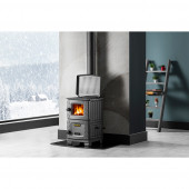 Erendemir EM803D Çift Kapaklı Turbo Döküm Soba - 2