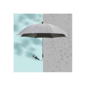 Valkyrie Bebek Arabası İçin Ayrılabilir 360 Derece Ayarlanabilir 75 cm Şemsiye - Gri - 6