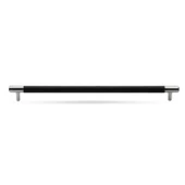 Hitit Mobilya Çekmece Mutfak Dolap Dolabı Kulpu Kulpları Kulbu 384 Mm Mat Siyah Krom Metal Kulp - 5
