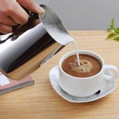 Omnisoft EPX SP-1000 Paslanmaz Çelik Kahve Süt Potu 1000ml - 2