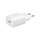 Samsung Galaxy A51 TA800 25W Type-c Uyumlu Beyaz Şarj Adaptör - 1