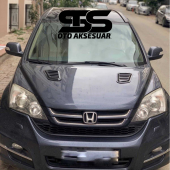 Honda CR-V Uyumlu Piano Black Kaput Üstü Havalandırma Izgarası - 1