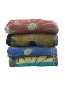 Osmanlı 00452 4lü Renkli El Yüz Havlusu Seti 50x90 Cm St00483 thumbnail 1
