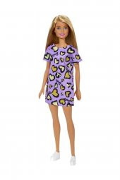 Şık Barbie - Mor- Kalpli Elbise - 1