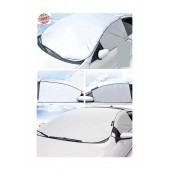 AutoEN Buzlanma Önleyici Araba Cam Üstü Kar Örtüsü Su Geçirmez Ön Ve Yan Cam Koruma ENCYRK - 3