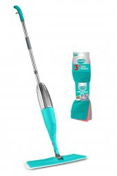 SMARTER SHINY SPREY MOP + MİKROFİBER 3 LÜ TEMİZLİK BEZİ SET - 2
