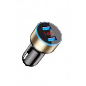 OTO 2'Lİ USB ŞARJ CİHAZI - GOLD - 1