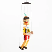 Ahşap Pinokyo Kukla 45 cm - 1