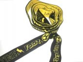 Lastik sarı Football desenli 3,2Cm- 3mt Şort,Paça,kol Ve Don Lastiği 1 Paket 3Mt - 1