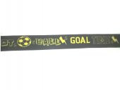 Lastik sarı Football desenli 3,2Cm- 3mt Şort,Paça,kol Ve Don Lastiği 1 Paket 3Mt - 2