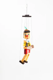 Ahşap Pinokyo Kukla 55 cm Battal Boy - 8