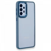 Samsung Galaxy A53 5G Kılıf Luna Lens Kamera Çerçeveli Silikon Kapak - 8