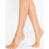 ÖZGE BAYAN 3 LÜ PAKET FİT 15 İNCE PARLAK DİZALTI ÇORAP - 2