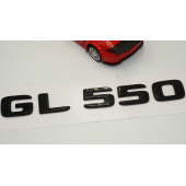 GL 550 Bagaj Parlak Siyah ABS 3M 3D Yazı Logo - 3