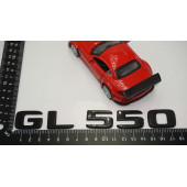 GL 550 Bagaj Parlak Siyah ABS 3M 3D Yazı Logo - 5