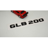 GLB 200 Bagaj Parlak Siyah ABS 3M 3D Yazı Logo - 2