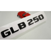 GLB 250 Bagaj Parlak Siyah ABS 3M 3D Yazı Logo - 1