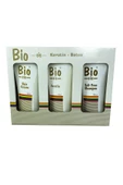 Brezilya Fönü 3'lü Kutulu Set Keratin + Saç Kremi + Tuzsuz Şampuan Düz ve Işıltılı Saçlar Botox - 2