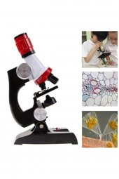 Mikroskop Kiti Eğitici Zoom Led Işıklı 100x 400x 1200x St1200x - 3