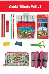Kırtasiye Seti Unicorn Kalem Kutulu 11 Parça Okul Seti :1 - 1