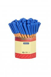 Offıcepen 1010 Tükenmez Kalem Mavi 60'li 1 mm - 1