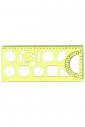 Geometrik Şablonu 30 Cm - 1