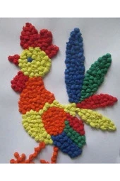 Krapon Kağıdı, Karışık Renklerde, Grapon, Hobi Ve Süsleme - 10 Adet thumbnail 4