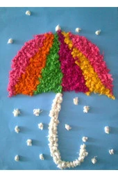 Krapon Kağıdı, Karışık Renklerde, Grapon, Hobi Ve Süsleme - 10 Adet thumbnail 6