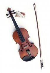 VANETTA VL-4 / 4/4 Masif Keman (Abanoz Kulak ve Aksam) thumbnail 1