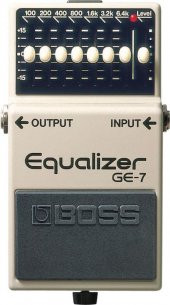 Boss GE-7 Equalizer Compact Pedal - 1