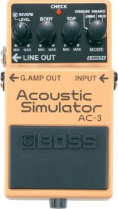 Boss AC-3 Acoustic Simulator Compact Pedal thumbnail 1