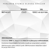Renault Clio için Sunroof Cam Bağlantı Ayağı (Ön) - 2