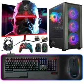 Dragos DRx2591 i5 10400F 8GB Ram 512GB SSD 4GB RX550 23.6 inç 165Hz Curved Masaüstü Oyuncu Bilgisayarı - 1