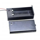 9v Pil Yuvası Kapaklı Anahtarlı - 1