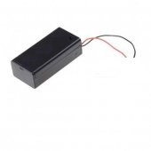 9v Pil Yuvası Kapaklı Anahtarlı - 2