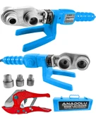 Anadolustrong ANS1026 PPRC 600 Watt  Boru Kaynak Mini Makina Seti  Plastik Boru Kaynak Makinesi - 3