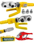 Anadolustrong ANS1026 PPRC Boru Kaynak Mini Makina Seti (SARI) - 1