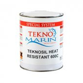 Teknomarin Isıya Dayanıklı Boya 600 °C Siyah 1 Kg. - 1
