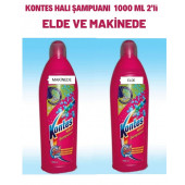 KONTES HALI ŞAMPUANI MAKİNEDE VE ELDE 1000 ML İKİLİ KAMPANYA - 1