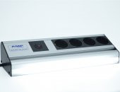 Mutfak Tezgah/Dolap Altı 32Cm Beyaz Led Aydınlatmalı 4 Prizli - 3