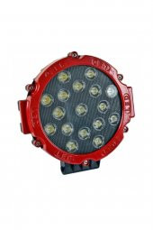 51 Watt 17 Ledli Off Road Sis Gündüz Farı Projektör Lambası 17 Cm - 1