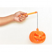 Cadılar Bayramı Halloween Led Işıklı Sopalı Balkabağı Dekor Süs 13x40 Cm - 2
