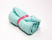 Mikrofiber Saç - Baş Havlusu - Açık Turkuaz  Nabaiji Meridyendukkan - 5