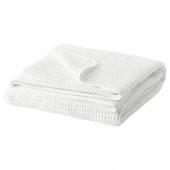 Çift Kişilik Yatak Örtüsü, Beyaz MeridyenDukkan 230x250 Cm %100 Pamuk Yatak Örtüsü - 1