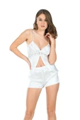 Sistina Bayan Beyaz Penye Çeyizlik 6' lı Set - 1500 - 2