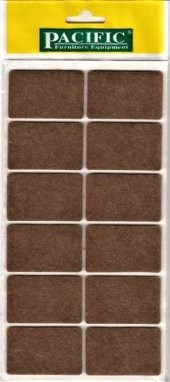 Kaydırmazlık Keçesi Kare 1Plk=12 Ad 35x55 Kahve thumbnail 1