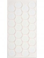 Kaydırmazlık Keçesi Yuvarlak  1Plk=28 Ad Q-28 Beyaz thumbnail 1