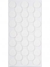 Kaydırmazlık Keçesi Yuvarlak  1Plk=38 Ad Q-24 Beyaz thumbnail 1