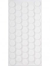 Kaydırmazlık Keçesi Yuvarlak  1Plk=48 Ad Q-20 Beyaz - 1